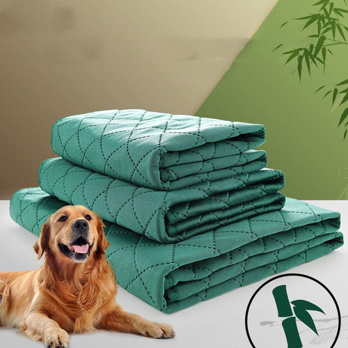 EarthPaw bamboo fiber cooling pet mat